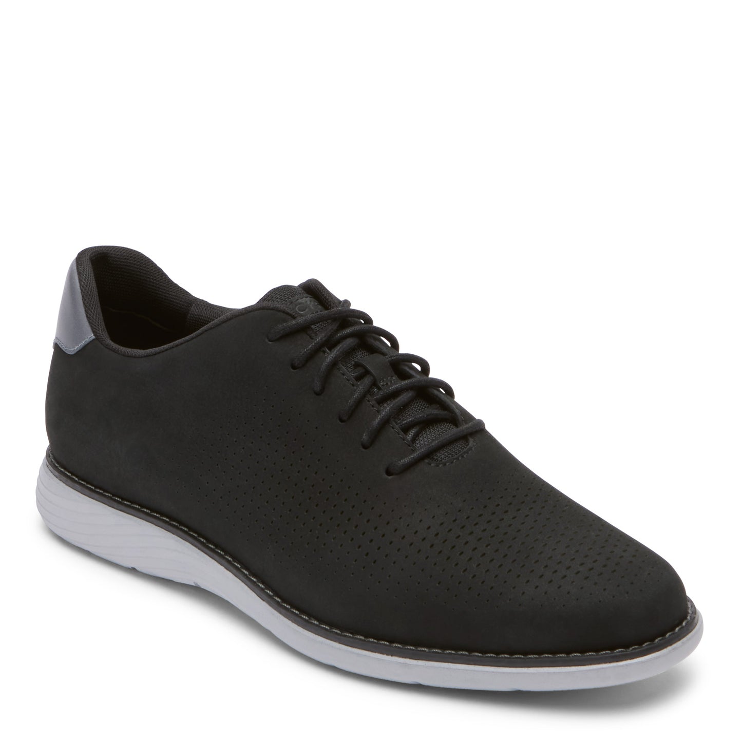 Peltz Shoes Men's Rockport Garett Modern Oxford Black CJ2508