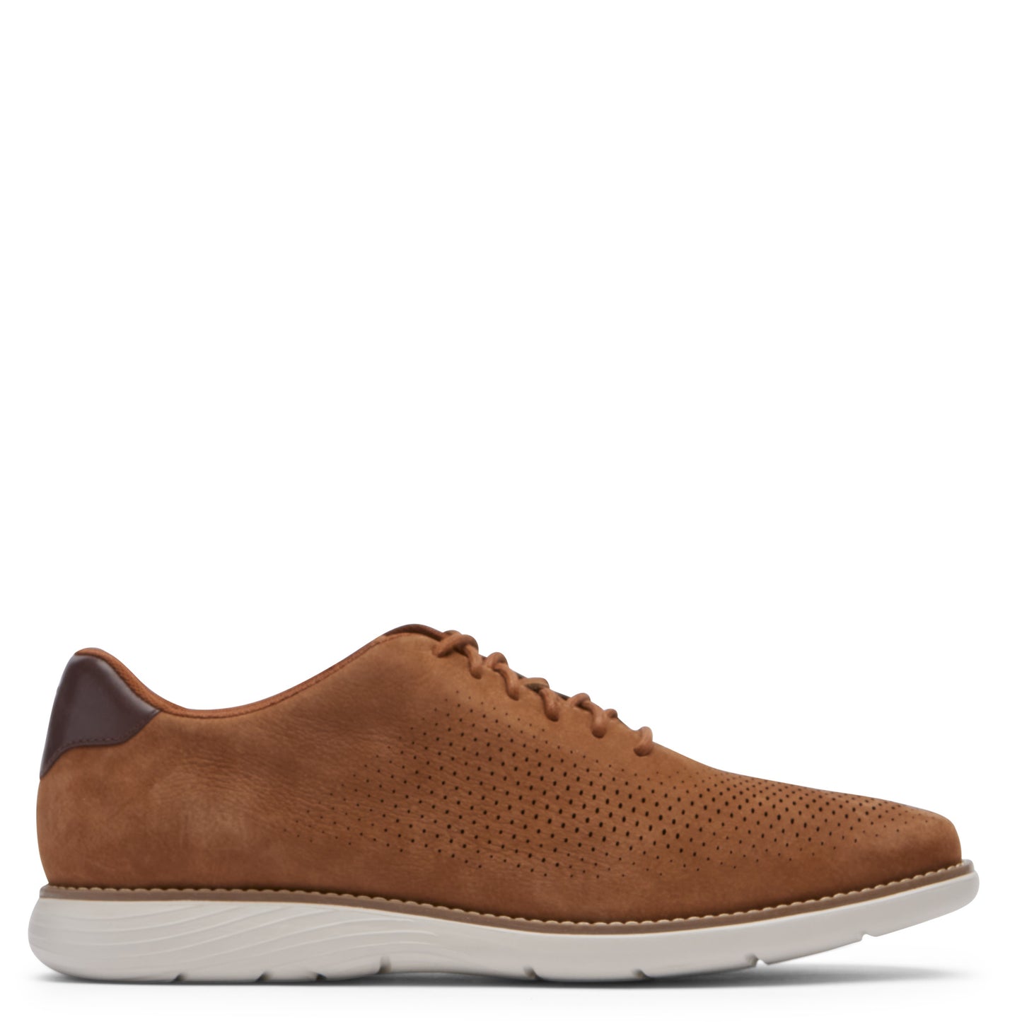 Peltz Shoes Men's Rockport Garett Modern Oxford Tan CJ2509