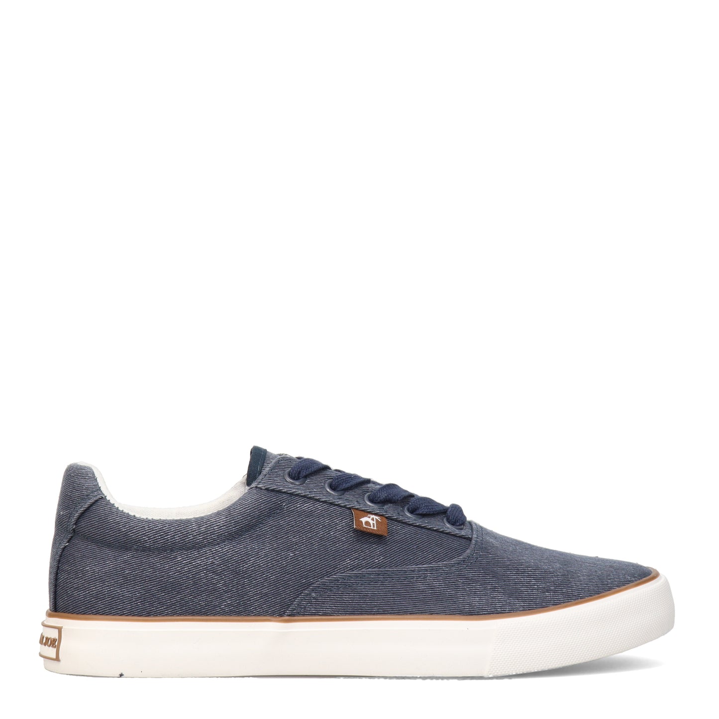 Peltz Shoes Men's Carribean Joe Rica Canvas Sneaker NAVY WHITE CJMS22101-13U1