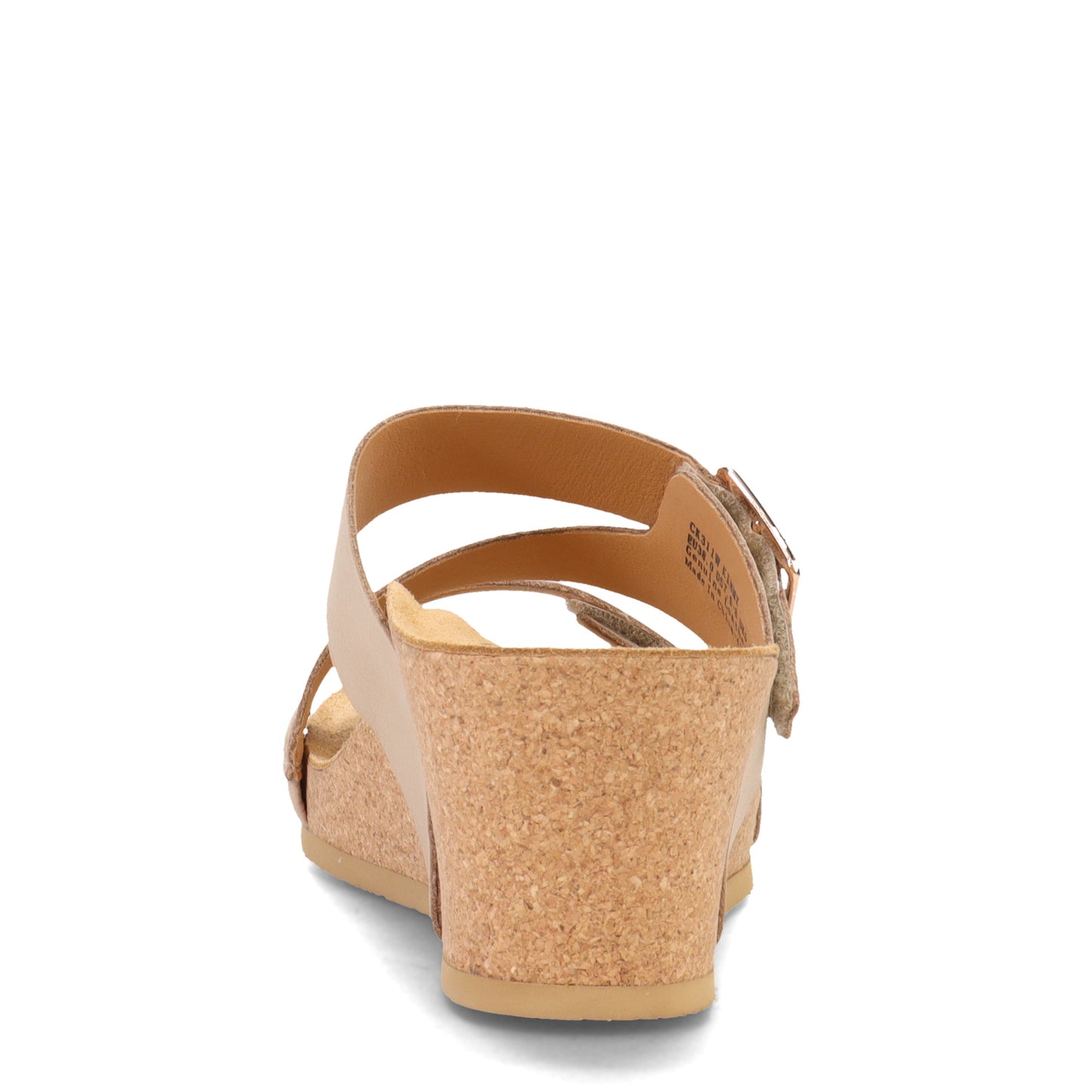 Peltz Shoes Women's Aetrex Kimmy Sandal IVORY CK311