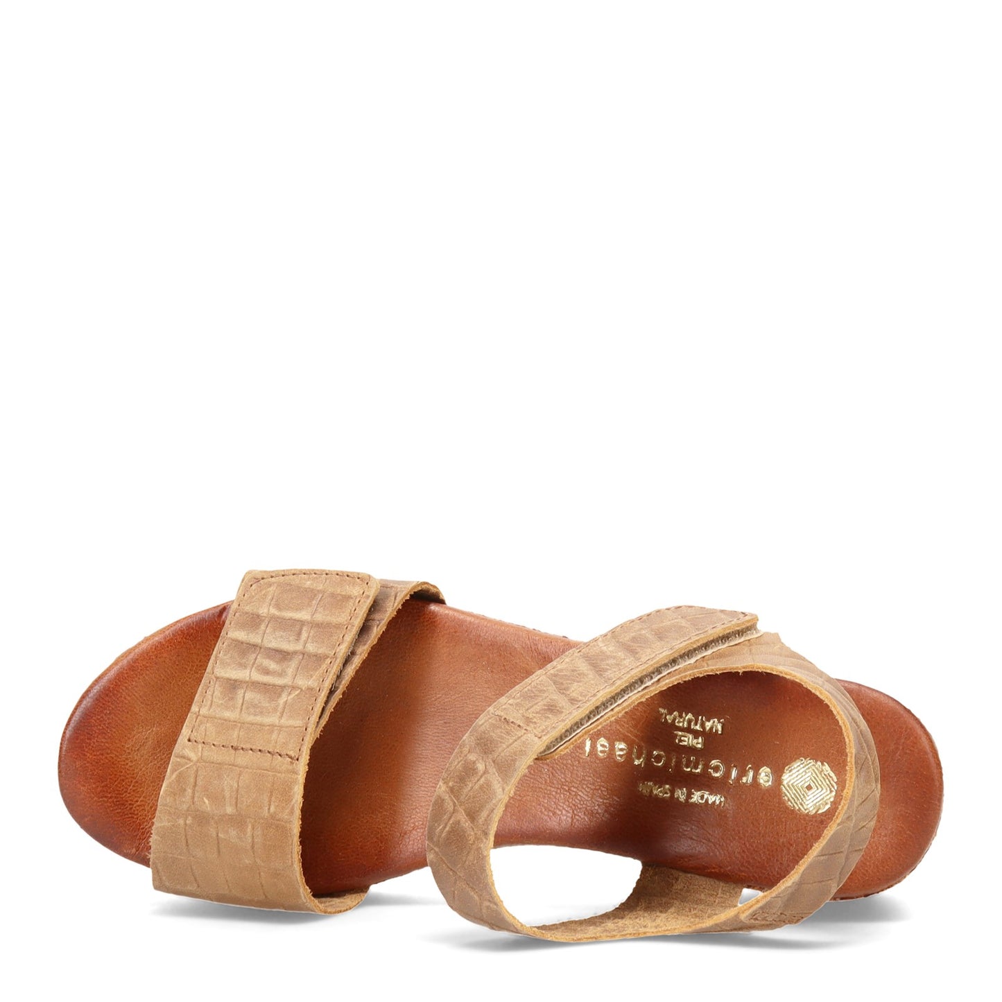 Peltz Shoes Women's Eric Michael Cleo Sandal BEIGE CLEO-BEIGE