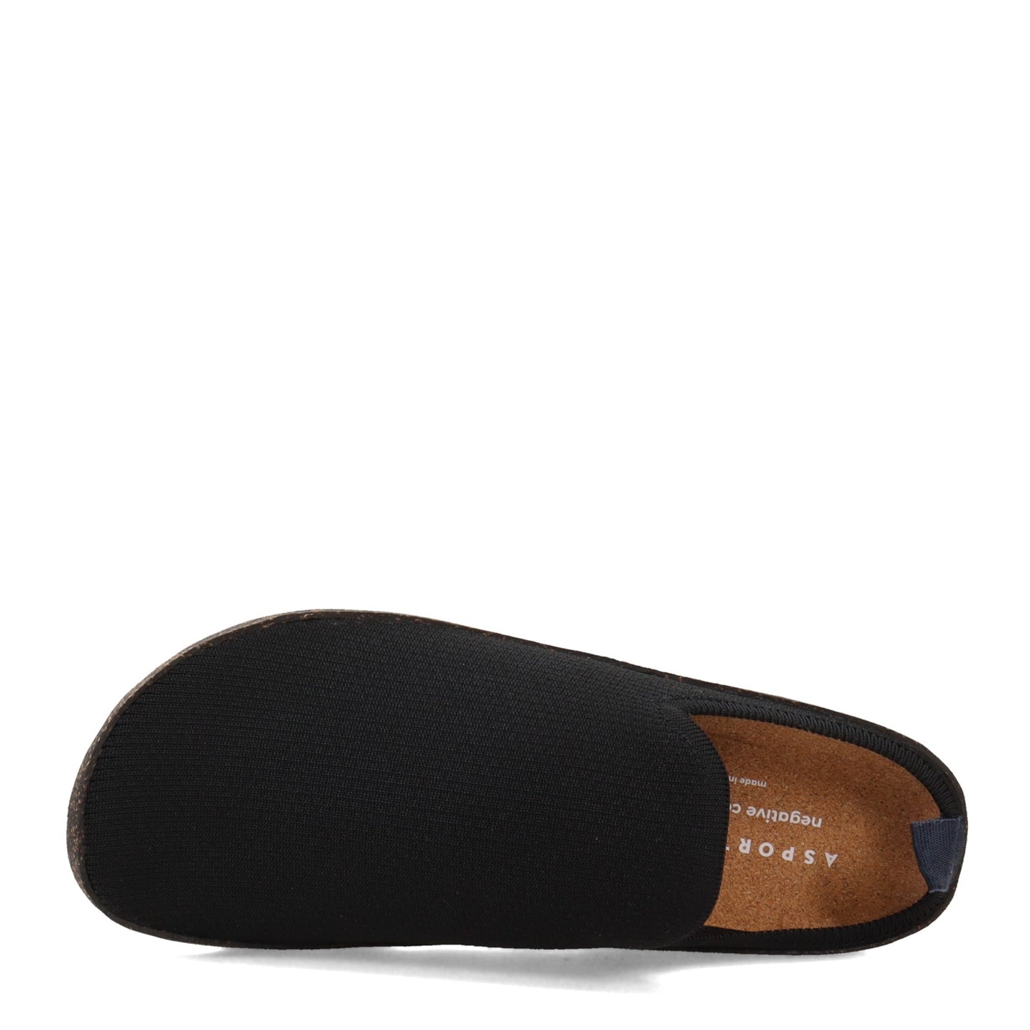 Peltz Shoes Women's Asportuguesas Clog BLACK CLOG-000