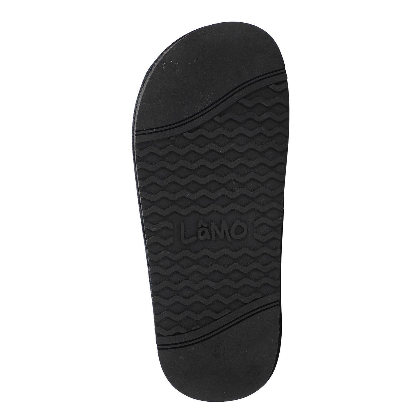 Peltz Shoes Men's Lamo APMA Slide Wrap Slipper BLACK CM2338-BLK