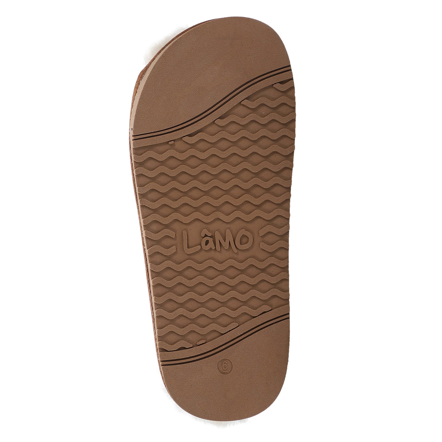 Peltz Shoes Men's Lamo APMA Slide Wrap Slipper CHESTNUT CM2338-CNT