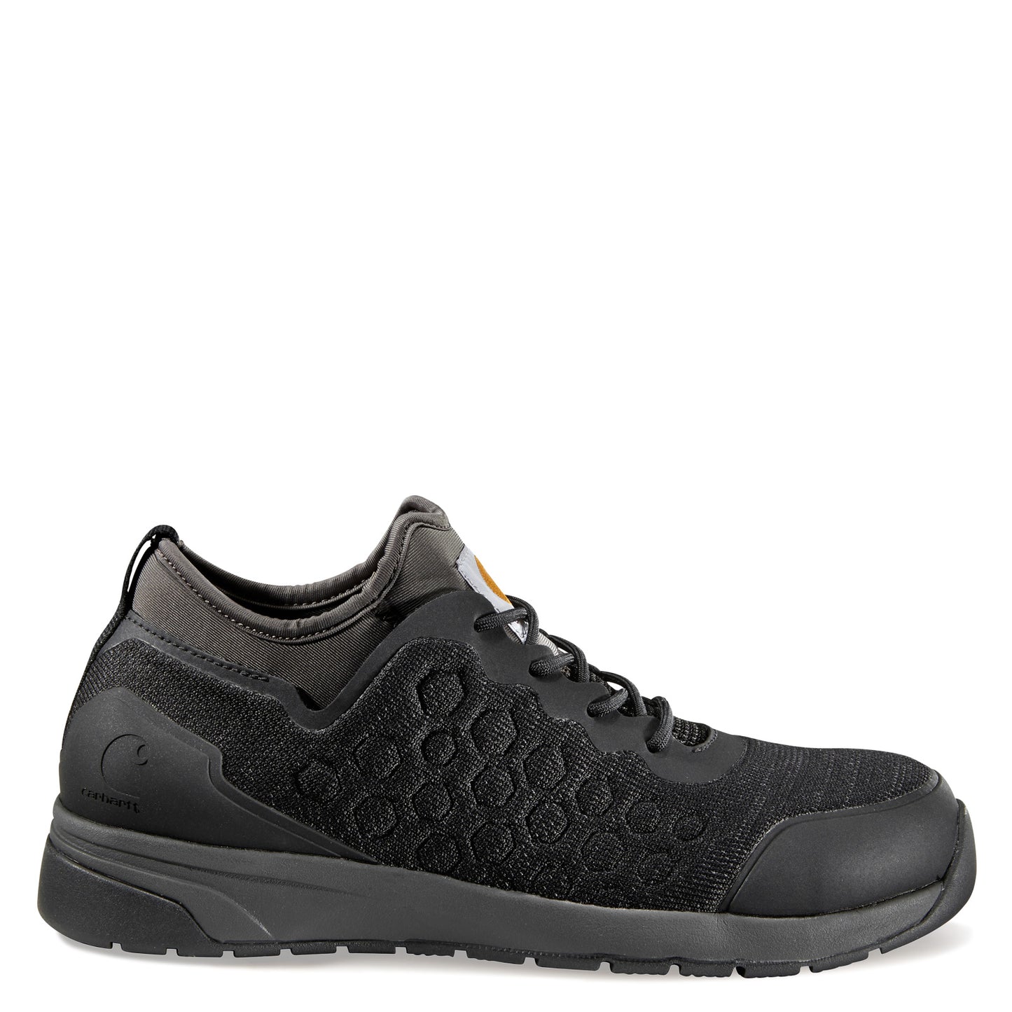 Peltz Shoes Men's Carhartt Force 3 SD Nano Toe Work Shoe BLACK GRAY CMD3461