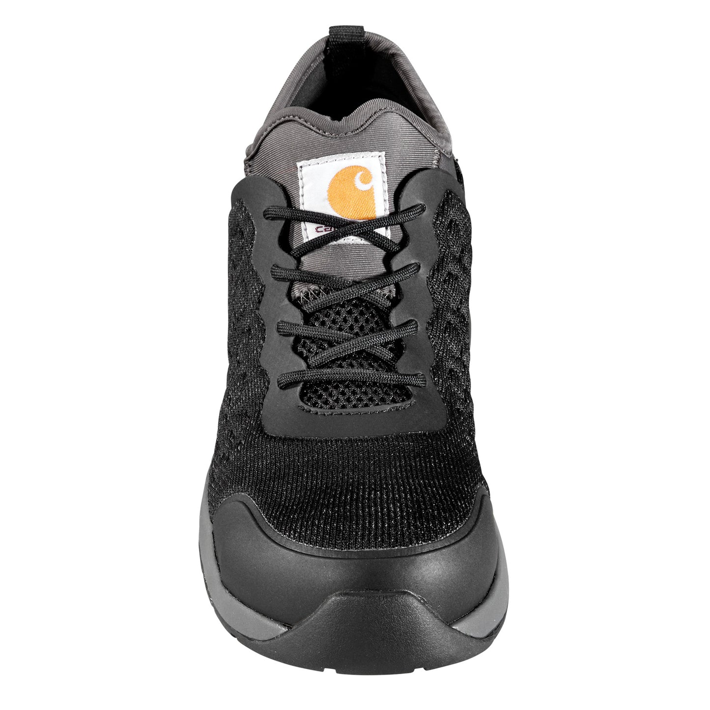 Peltz Shoes Men's Carhartt Force 3 SD Nano Toe Work Shoe BLACK GRAY CMD3461
