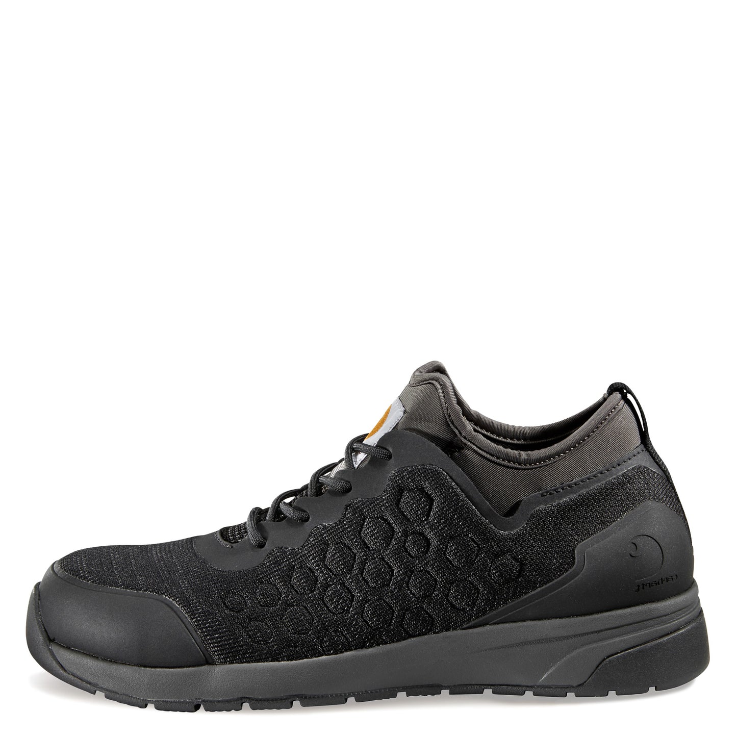 Peltz Shoes Men's Carhartt Force 3 SD Nano Toe Work Shoe BLACK GRAY CMD3461