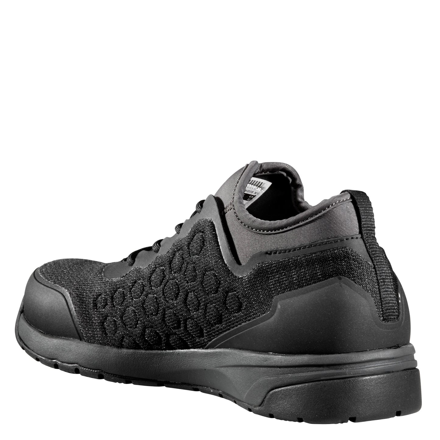 Peltz Shoes Men's Carhartt Force 3 SD Nano Toe Work Shoe BLACK GRAY CMD3461