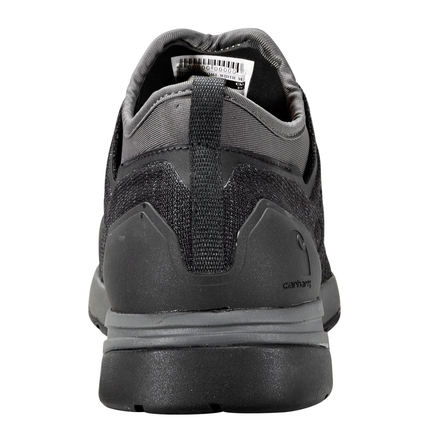 Peltz Shoes Men's Carhartt Force 3 SD Nano Toe Work Shoe BLACK GRAY CMD3461