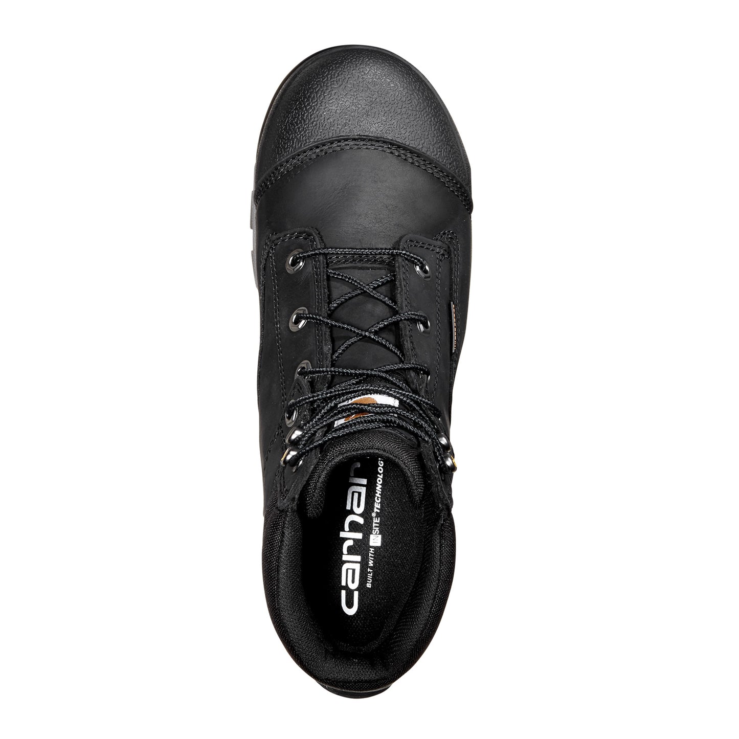 Peltz Shoes Men's Carhartt Ground Force WP 6in CT Boot BLACK CME6351