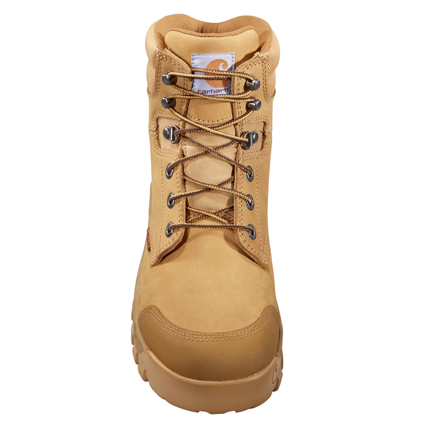 Peltz Shoes Men's Carhartt Rugged Flex WP 6in Soft Toe Work Boot WHEAT CMF6056