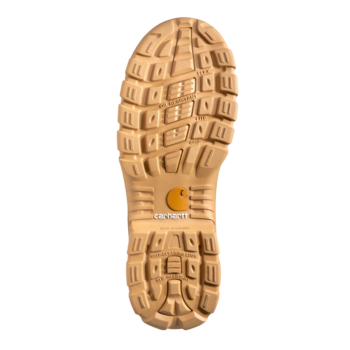 Peltz Shoes Men's Carhartt Rugged Flex WP 6in Soft Toe Work Boot WHEAT CMF6056
