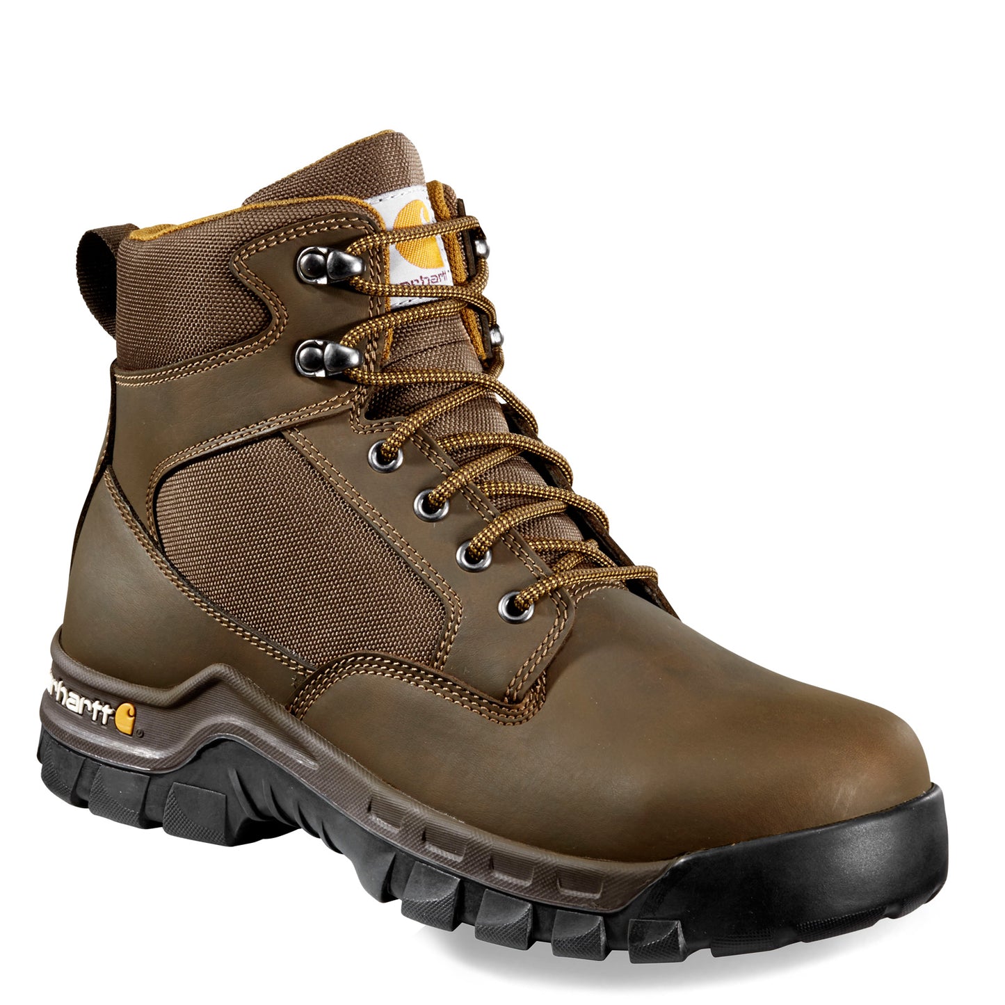 Peltz Shoes Men's Carhartt Rugged Flex 6in Steel Toe Boot BROWN CMF6284