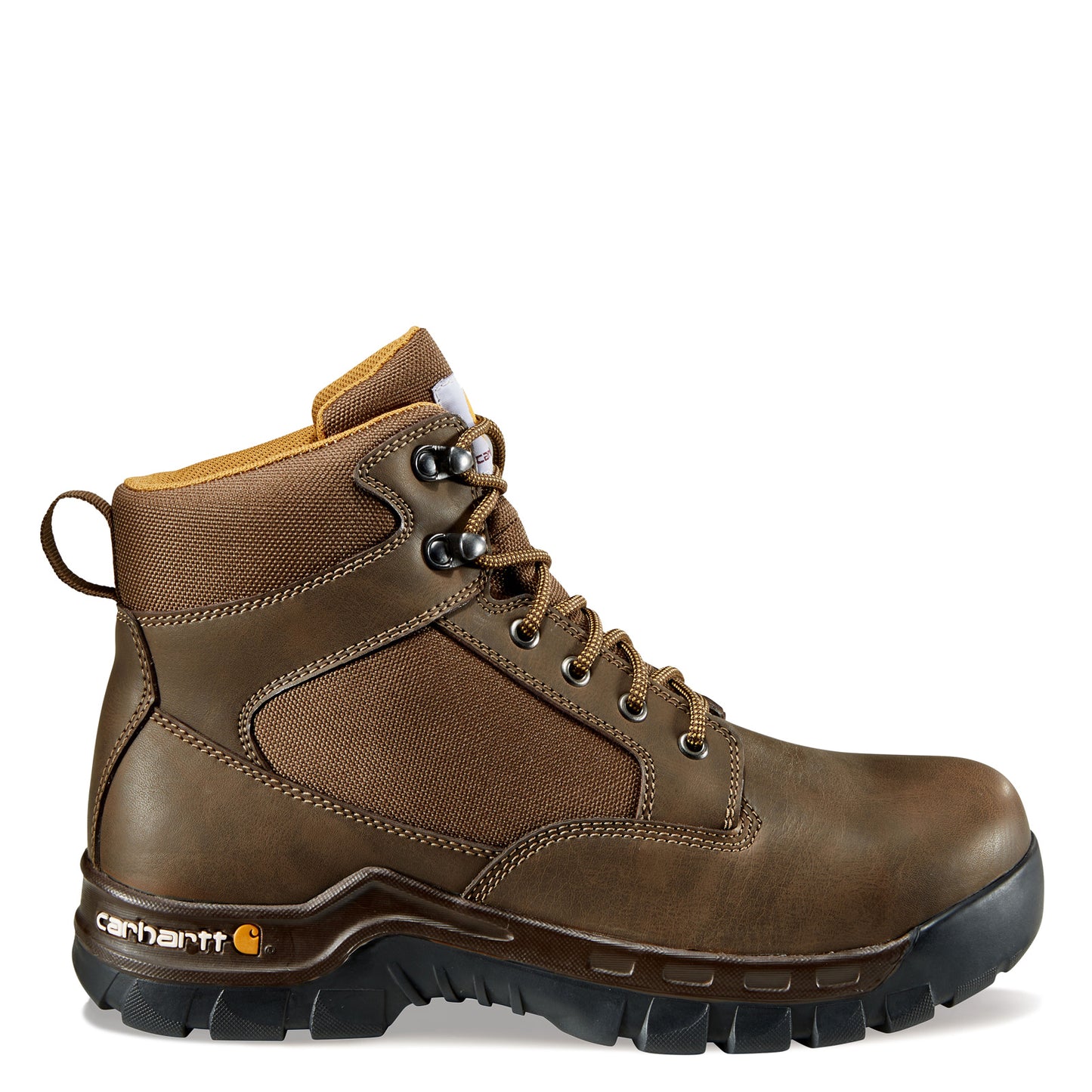 Peltz Shoes Men's Carhartt Rugged Flex 6in Steel Toe Boot BROWN CMF6284