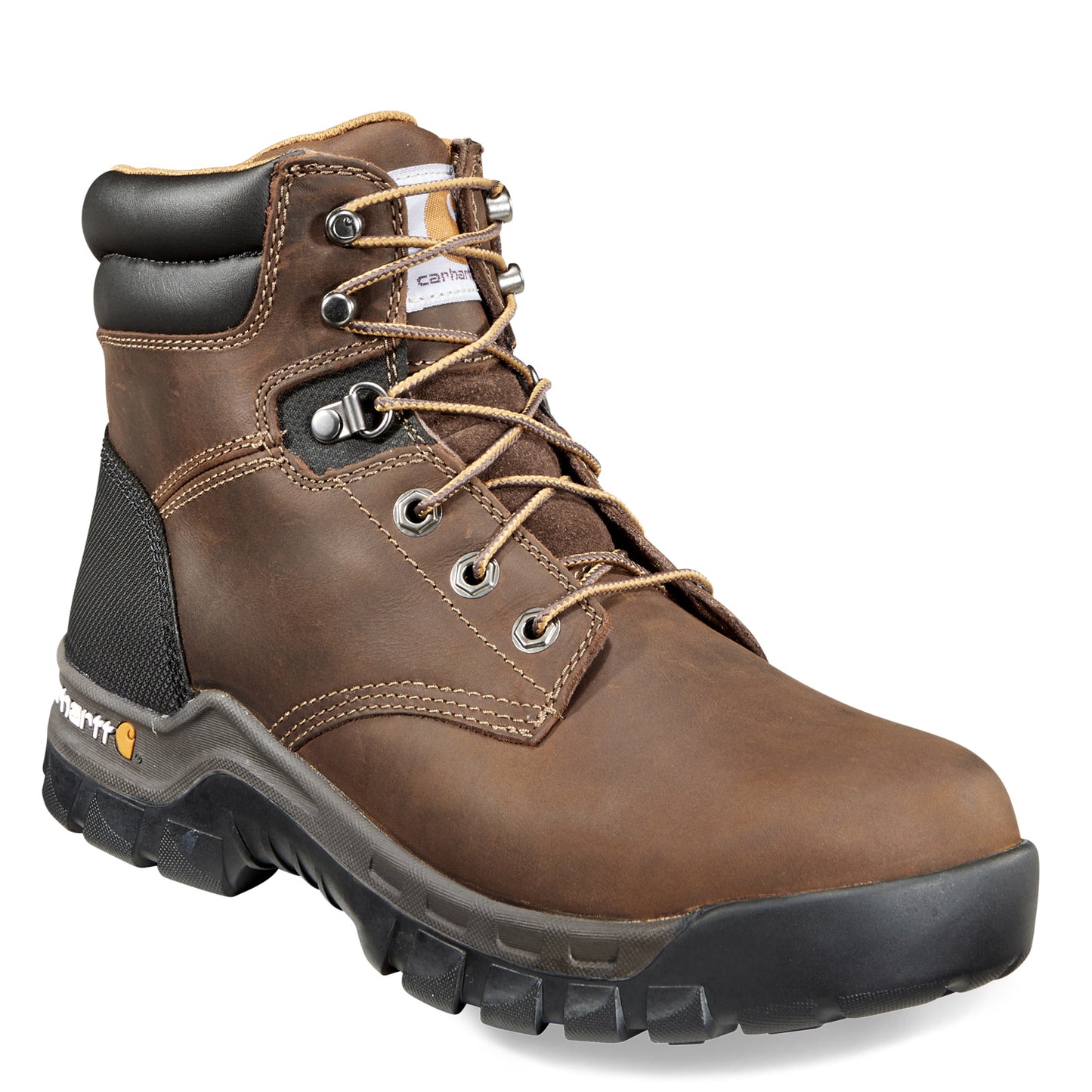 Peltz Shoes Men's Carhartt Rugged Flex 6in Comp Toe Boot BROWN CMF6366