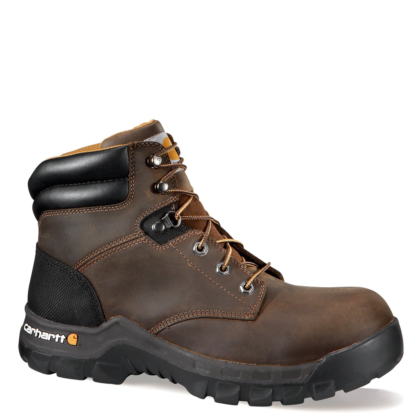 Peltz Shoes Men's Carhartt Rugged Flex 6in Comp Toe Boot BROWN CMF6366