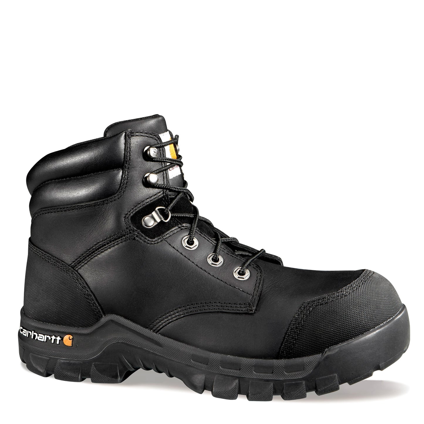 Peltz Shoes Men's Carhartt Rugged Flex WP 6in Composite Toe Boot BLACK CMF6371