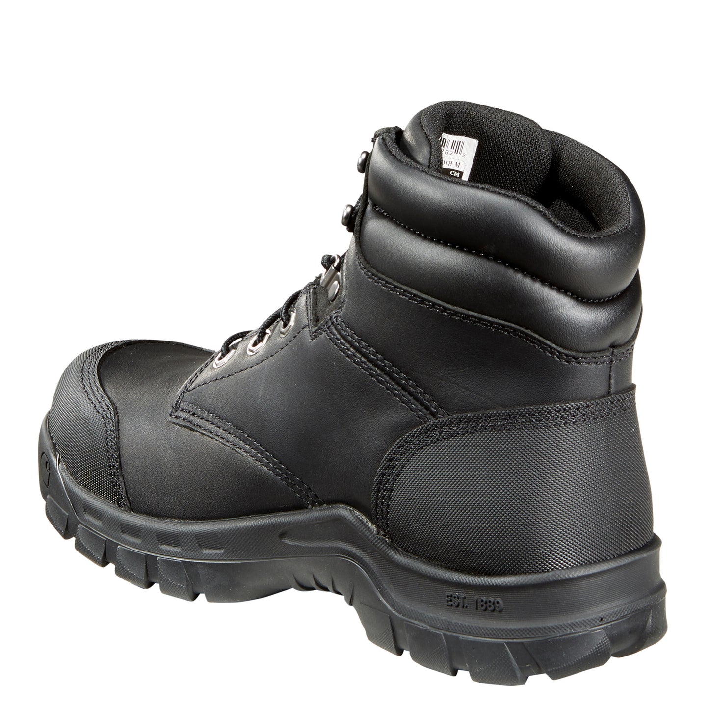 Peltz Shoes Men's Carhartt Rugged Flex WP 6in Composite Toe Boot BLACK CMF6371