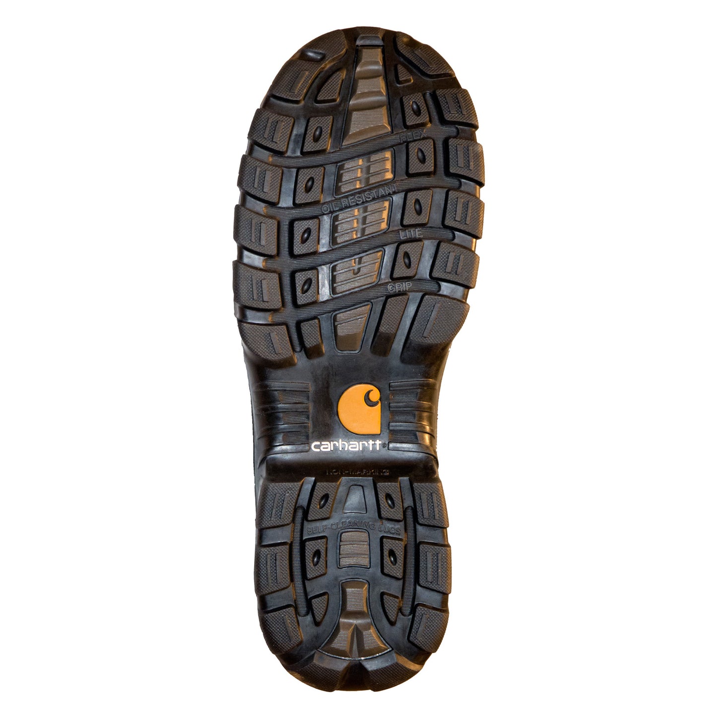 Peltz Shoes Men's Carhartt Rugged Flex WP 6in Composite Toe Boot BLACK CMF6371