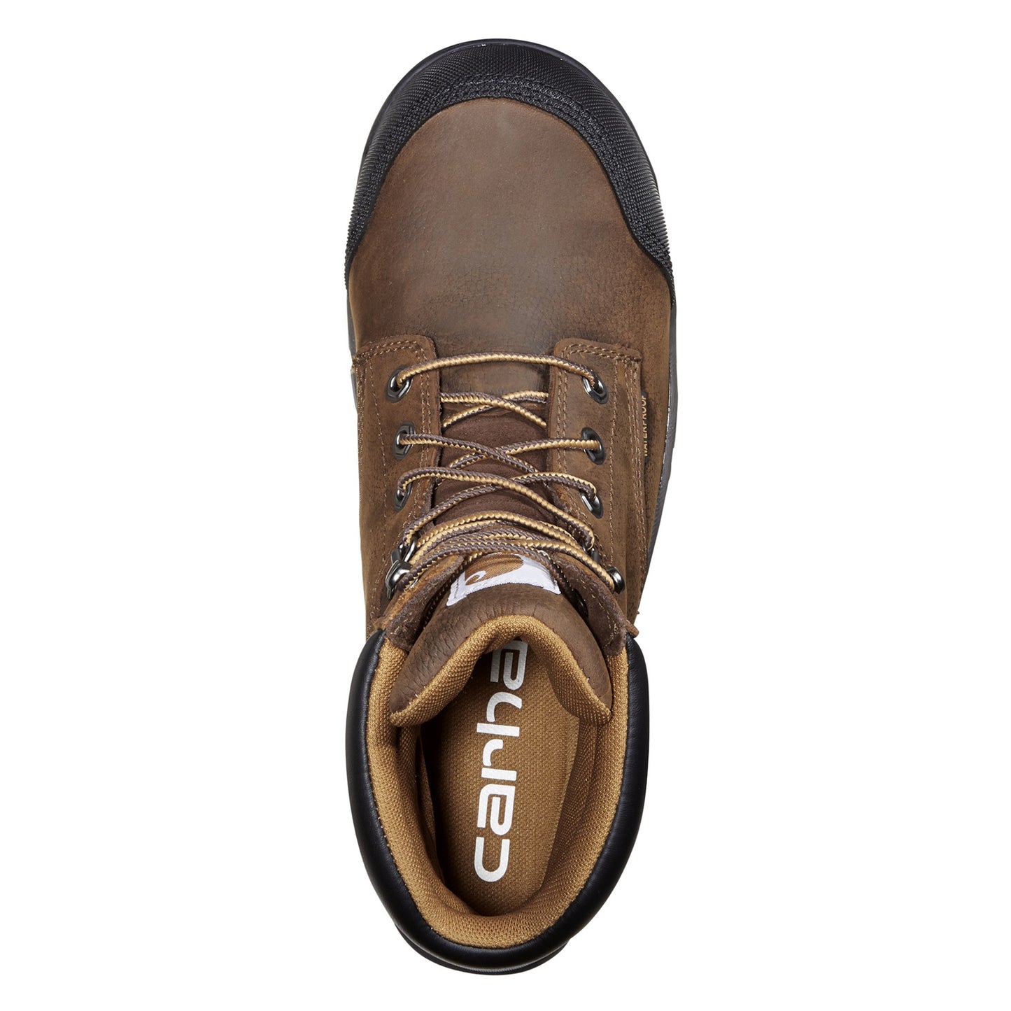 Peltz Shoes Men's Carhartt Rugged Flex WP 6in Composite Toe Boot BROWN CMF6380