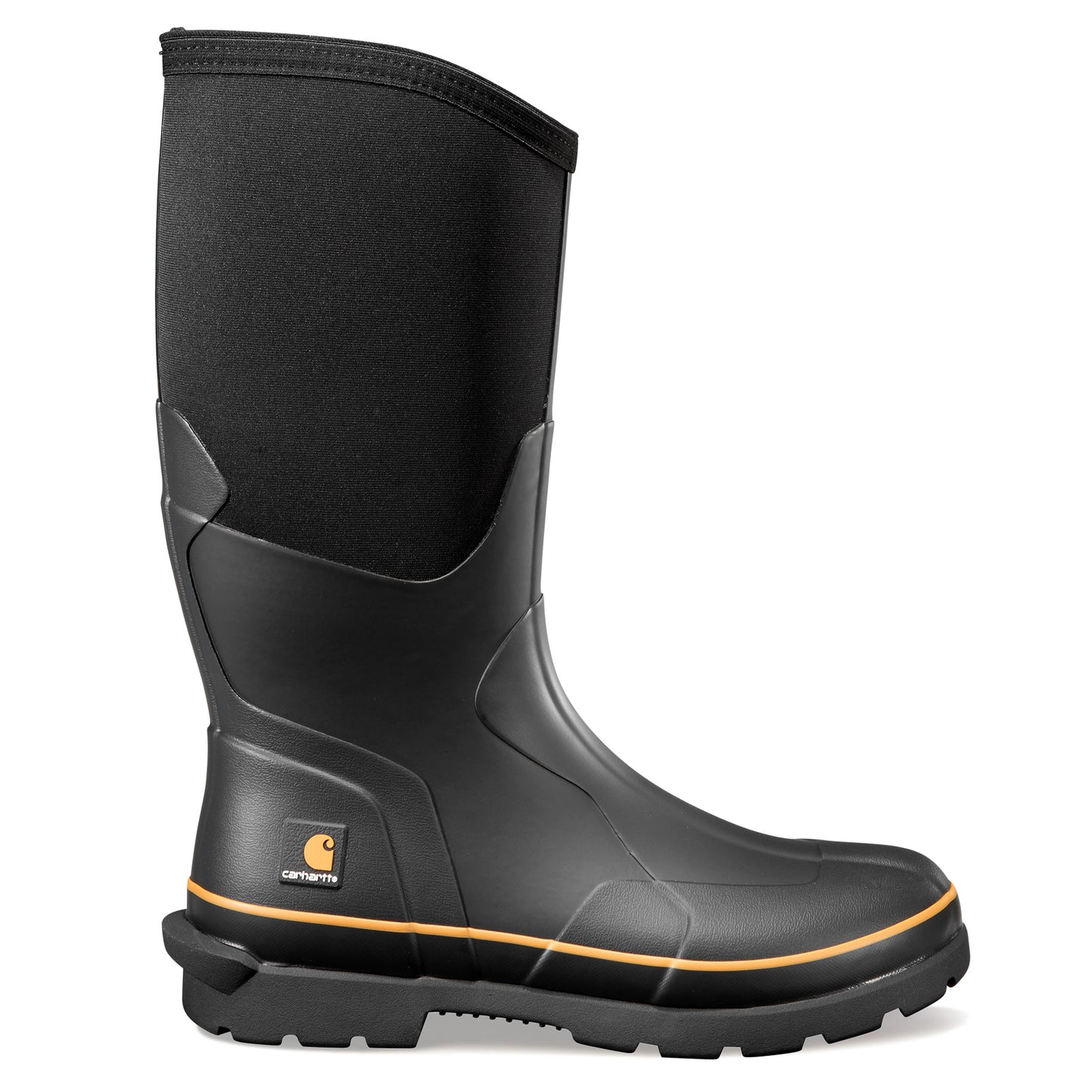 Peltz Shoes Men's Carhartt Mudrunner WP 15in Soft Toe Rubber Boot BLACK CMV1151