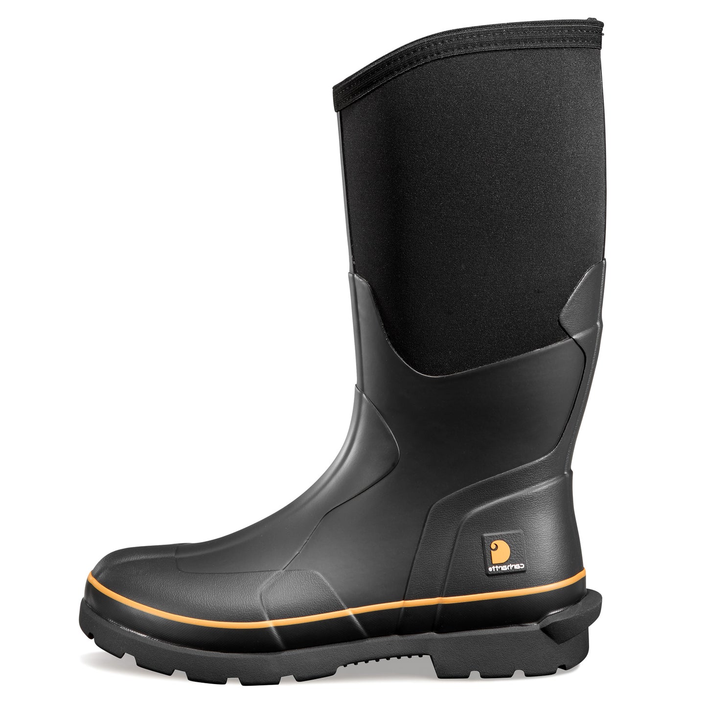 Peltz Shoes Men's Carhartt Mudrunner WP 15in Soft Toe Rubber Boot BLACK CMV1151