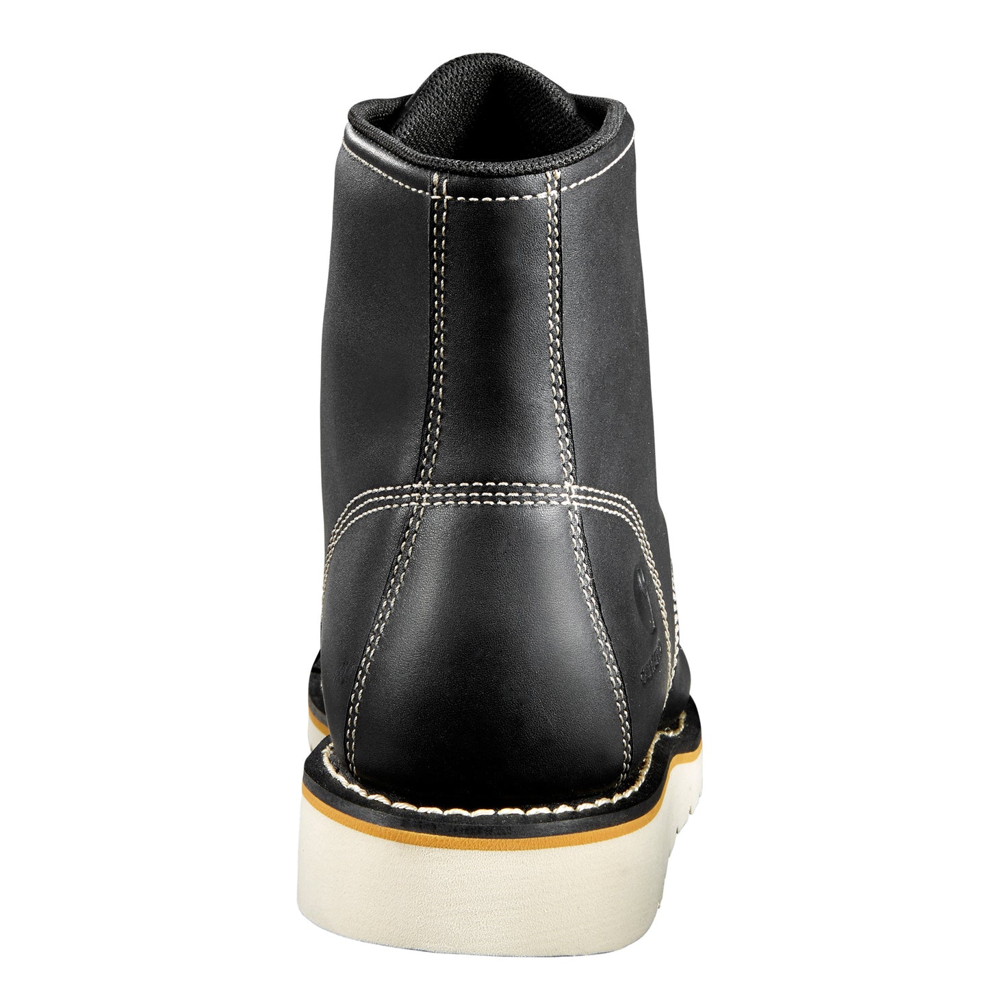 Peltz Shoes Men's Carhartt 6 Inch Waterproof Moc Toe Wedge Work Boot BLACK CMW6191