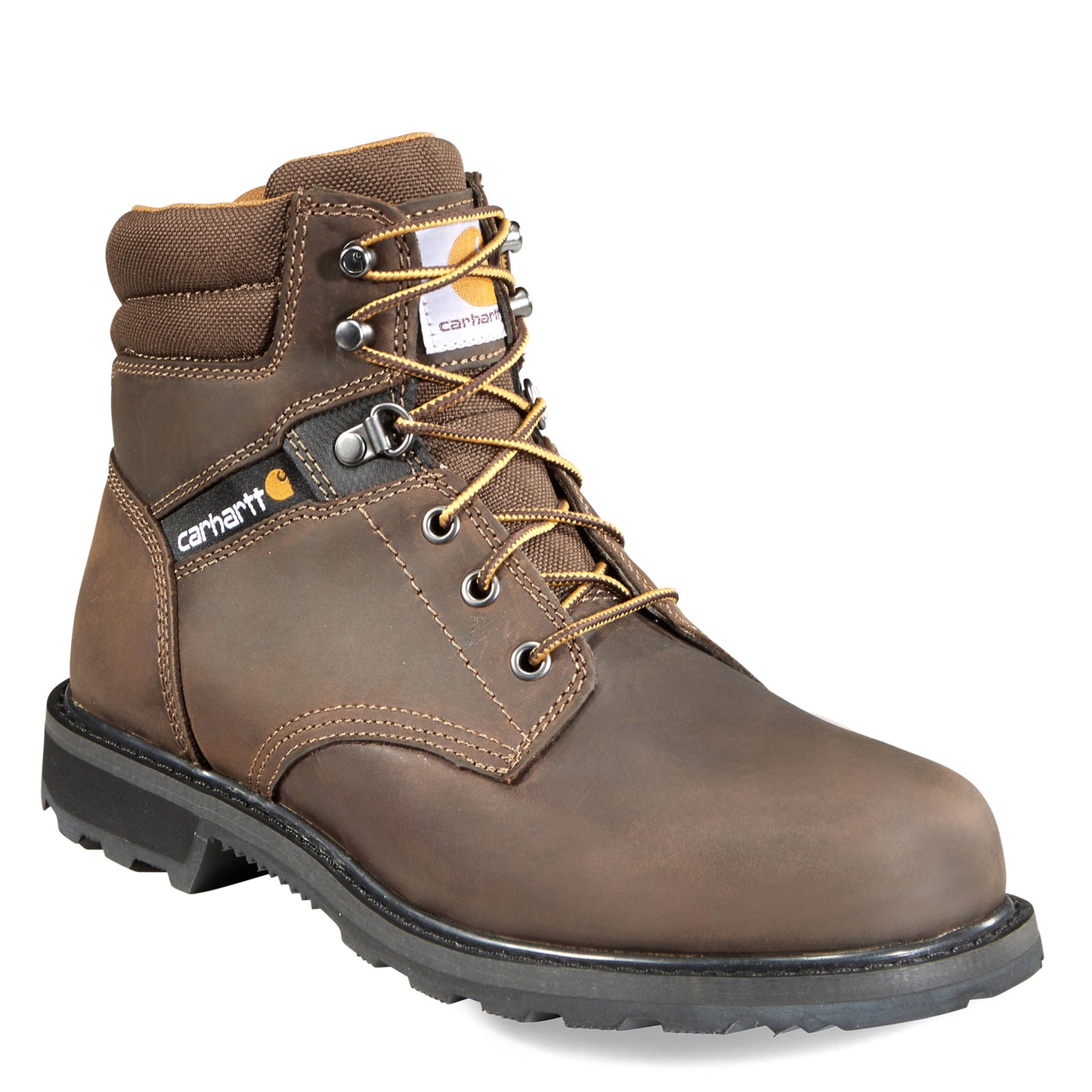 Peltz Shoes Men's Carhartt Traditional Welt 6in Steel Toe Boot BROWN CMW6274