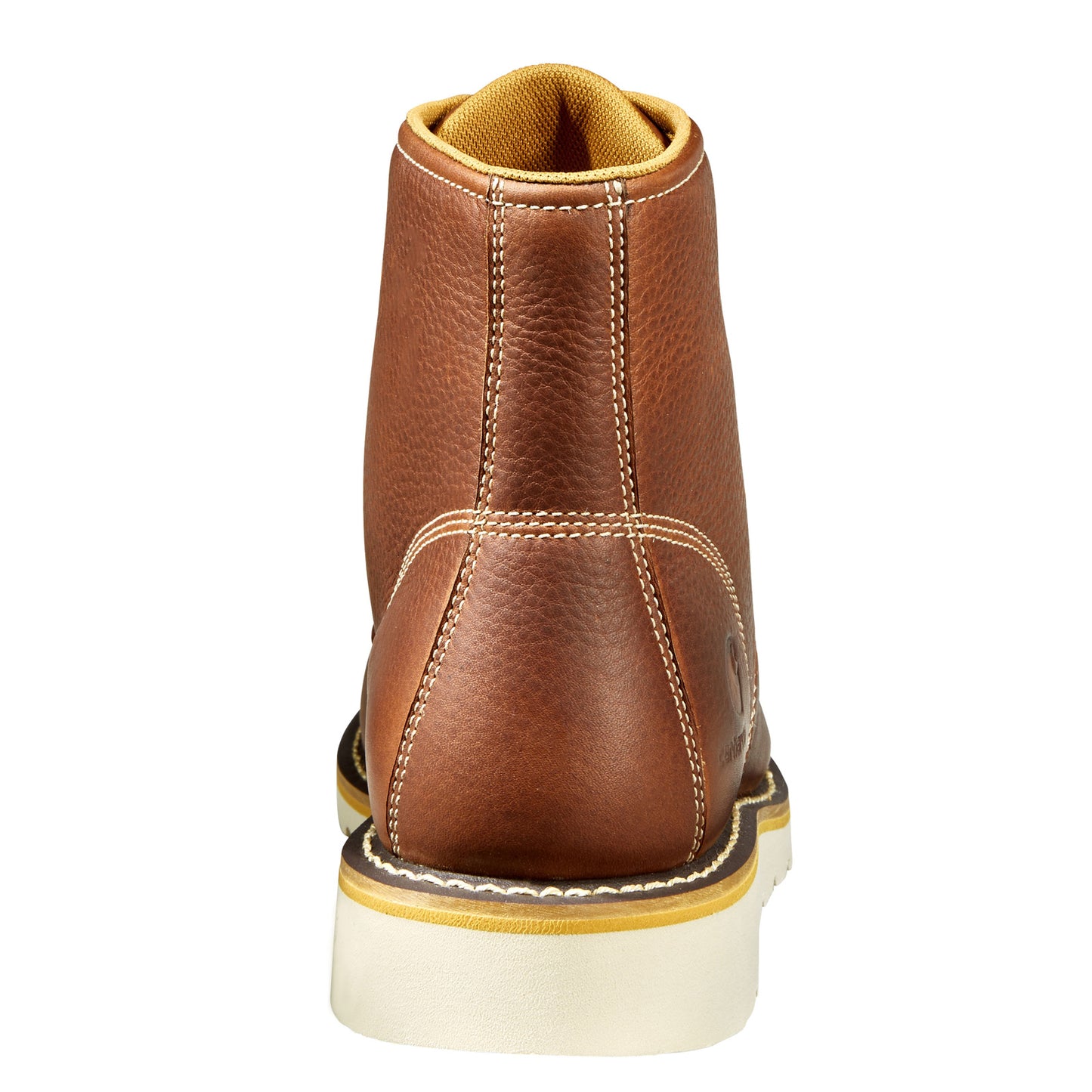 Peltz Shoes Men's Carhartt 6 Inch Waterproof Moc Steel Toe Wedge Work Boot REDDISH BROWN CMW6275