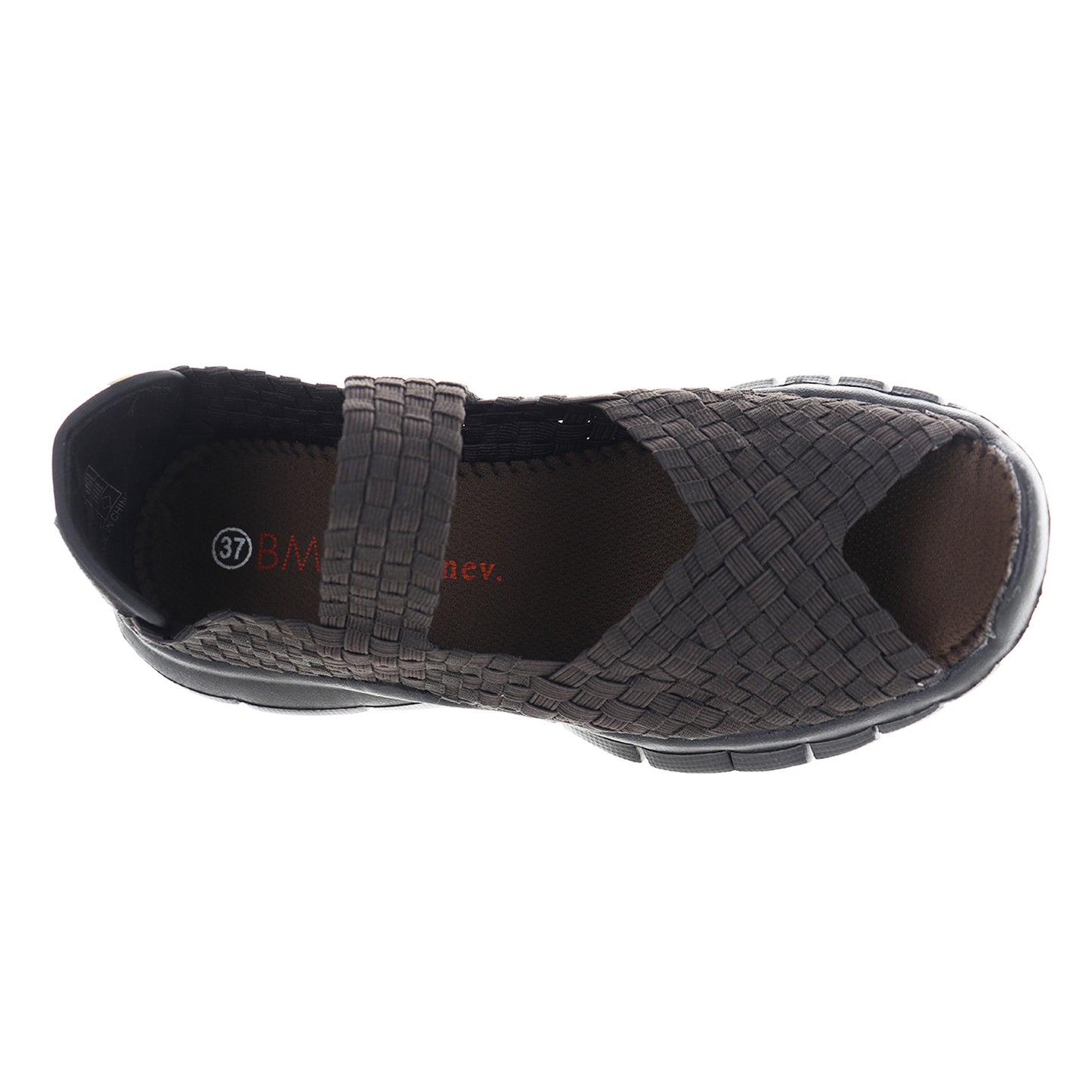 Peltz Shoes Women's Bernie Mev Comfi Sandal BROWN COMFI BRN