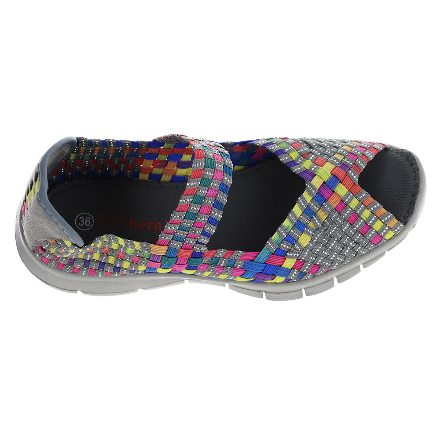 Peltz Shoes Women's Bernie Mev Comfi Sandal MULTI COMFI MULTI