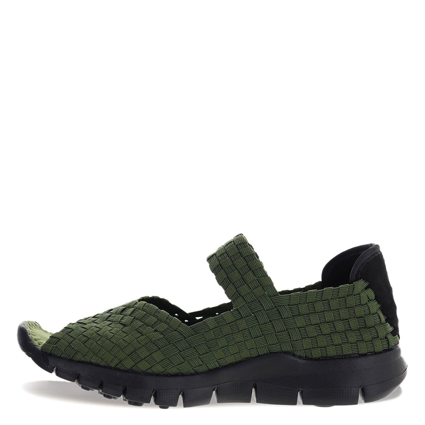 Peltz Shoes Women's Bernie Mev Comfi Sandal OLIVE COMFI OLIVE