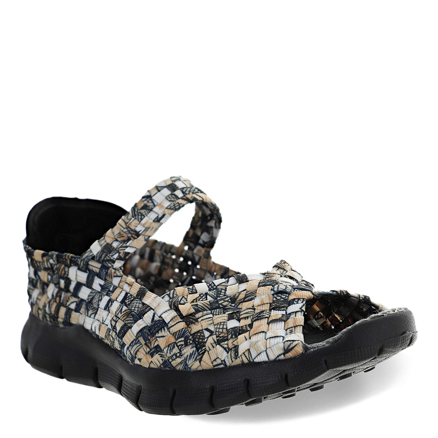 Peltz Shoes Women's Bernie Mev Comfi Sandal STRAW COMFI STRAW