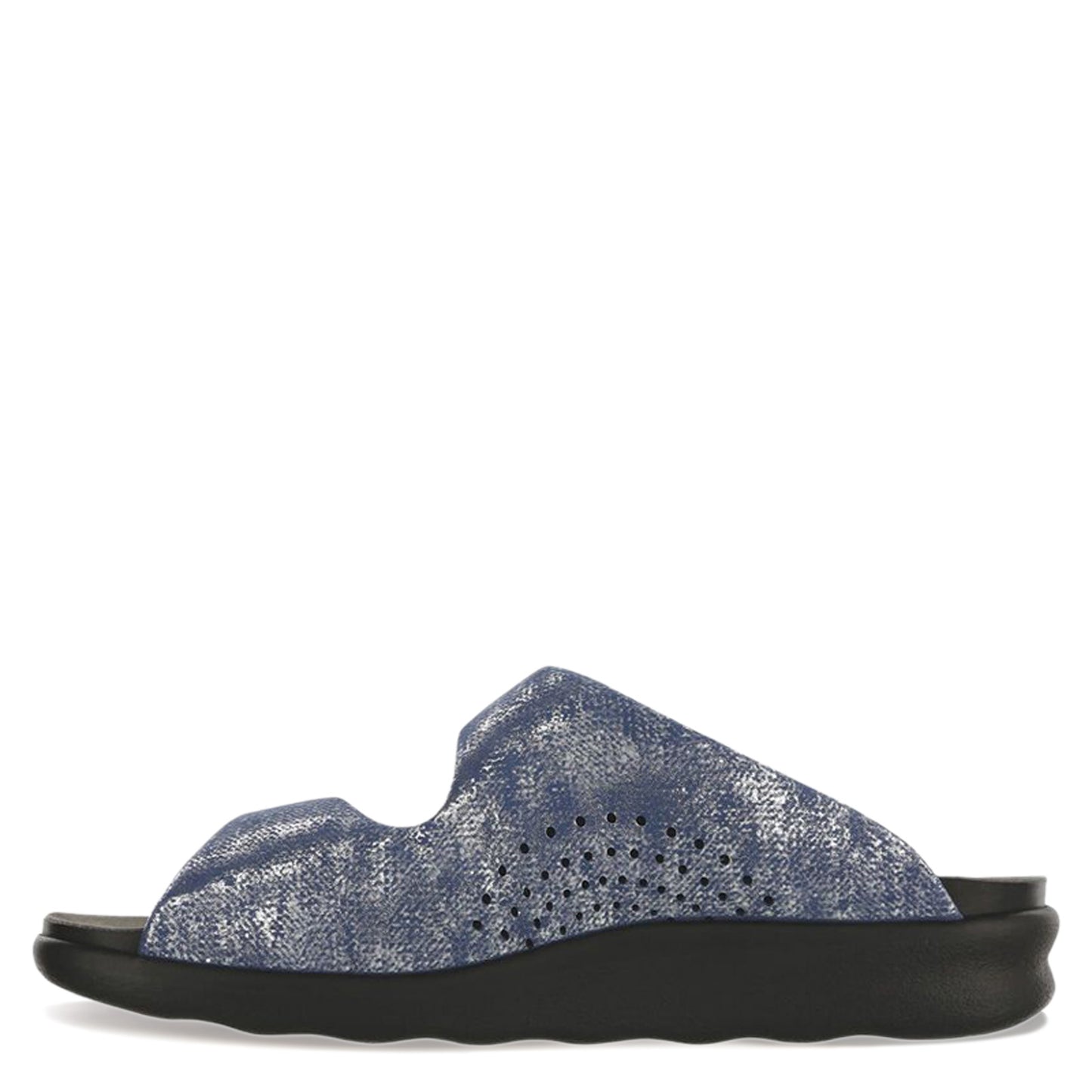 Peltz Shoes Women's SAS Cozy Sandal SILVER BLUE COZY SILBLUE