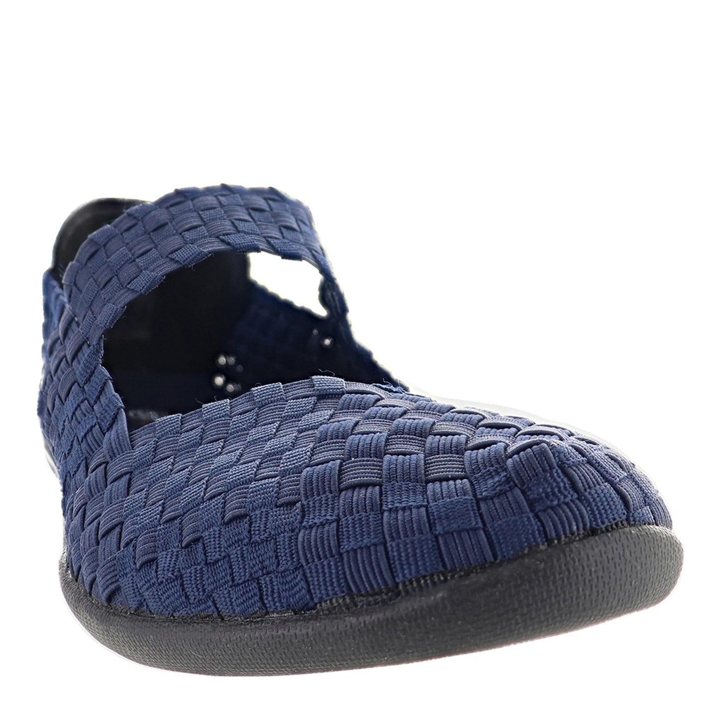 Peltz Shoes Women's Bernie Mev Cuddly Slip-On NAVY CUDDLY NAV