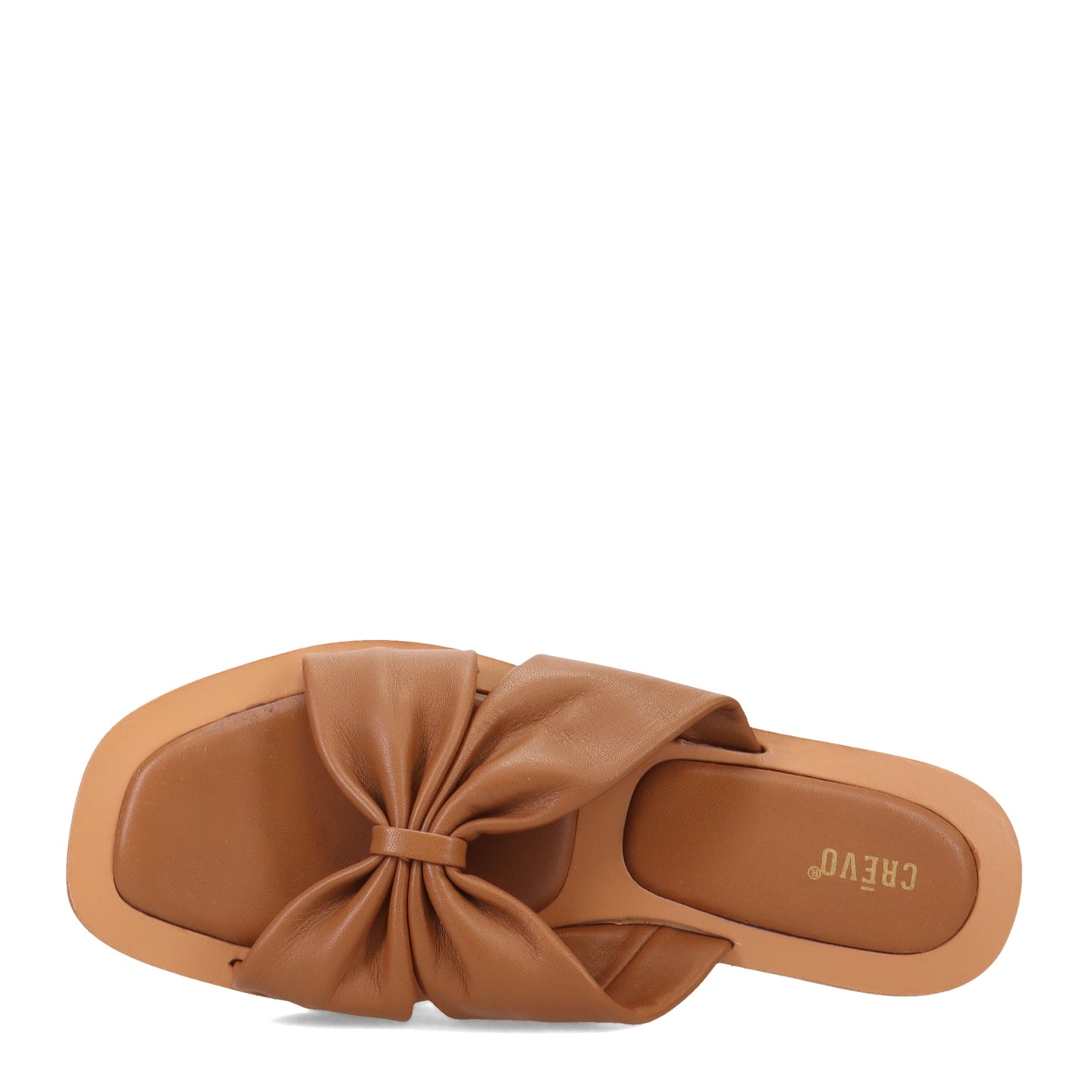 Peltz Shoes Women's Crevo Kitty Sandal TAN CW1399-230