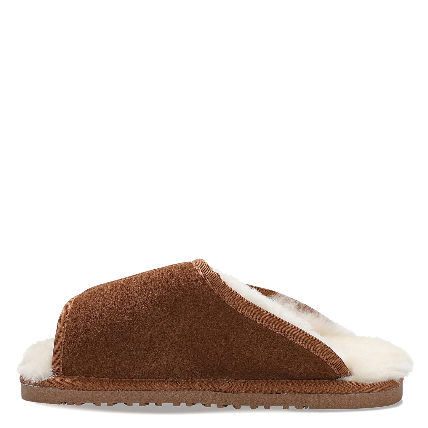 Peltz Shoes Women's Lamo APMA Slide Wrap Slipper CHESTNUT CW2338-CNT