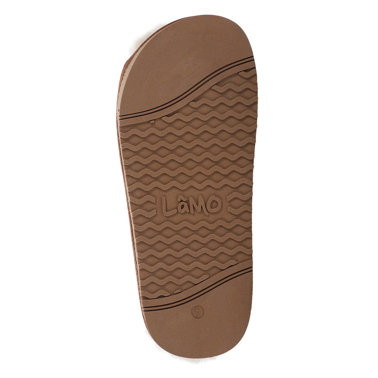 Peltz Shoes Women's Lamo APMA Slide Wrap Slipper CHESTNUT CW2338-CNT