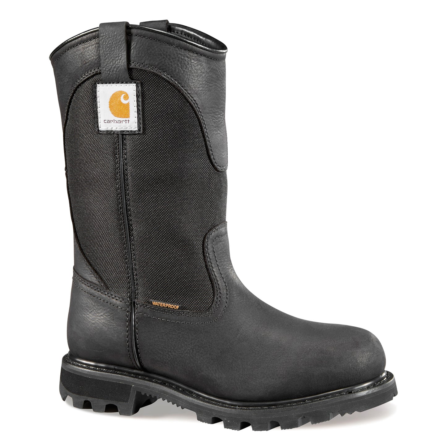 Peltz Shoes Women's Carhartt Traditional Welt WP 10in Soft Toe Wellington Boot BLACK CWP1151