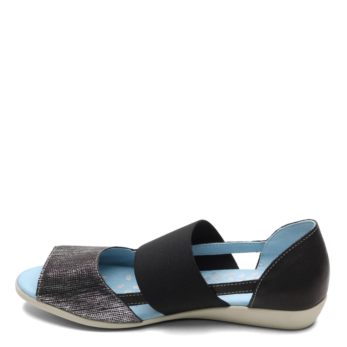 Peltz Shoes Women's Cloud Canary Dunkan Sandal BLACK CANARY-DUN BLK