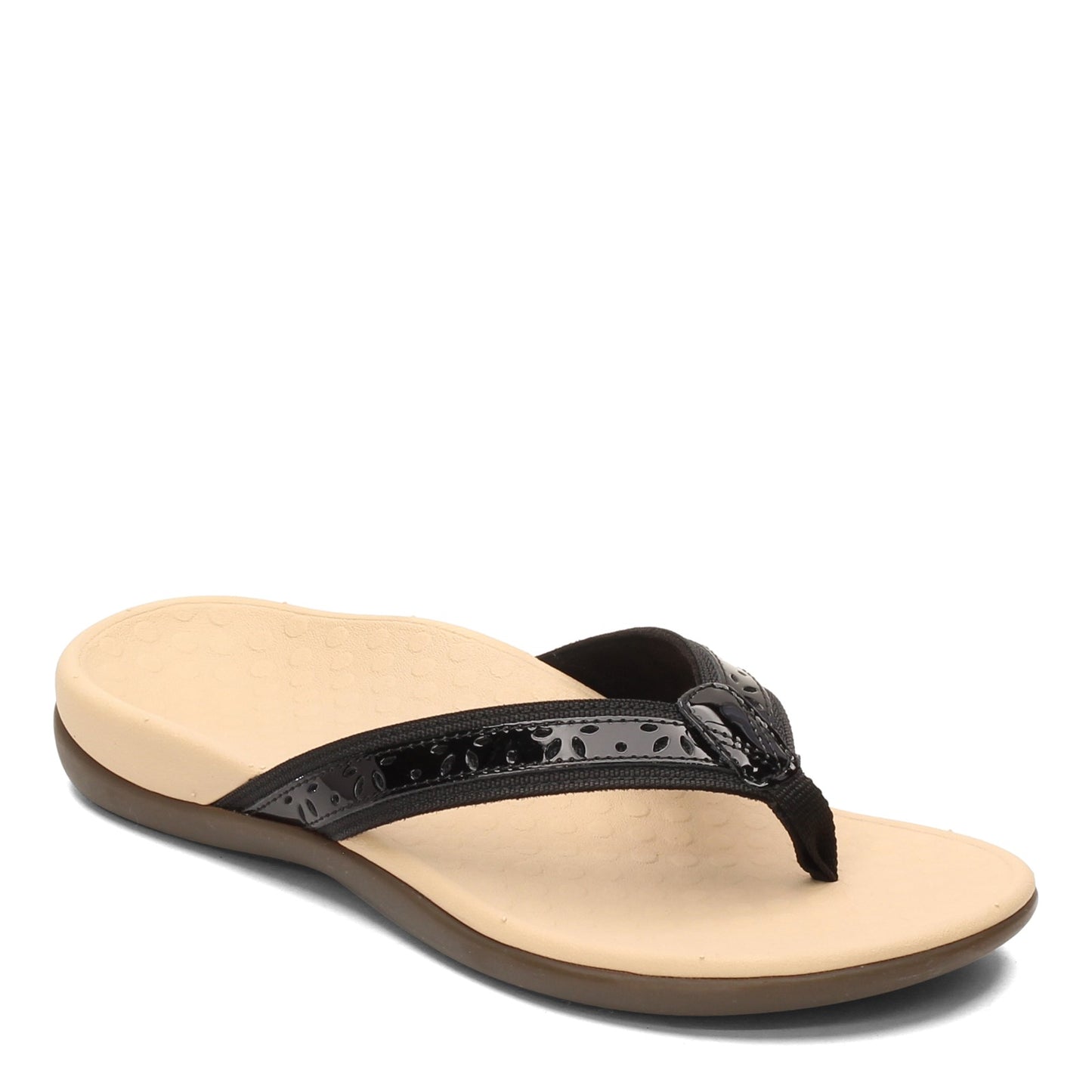 Peltz Shoes Women's Vionic Casandra Sandal BLACK CASANDRA-BLK