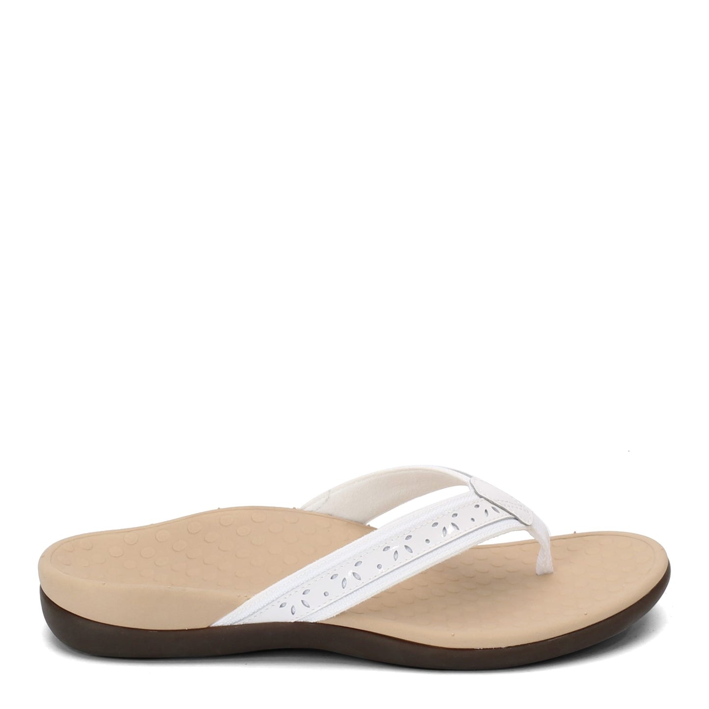 Peltz Shoes Women's Vionic Casandra Sandal WHITE CASANDRA-WHT