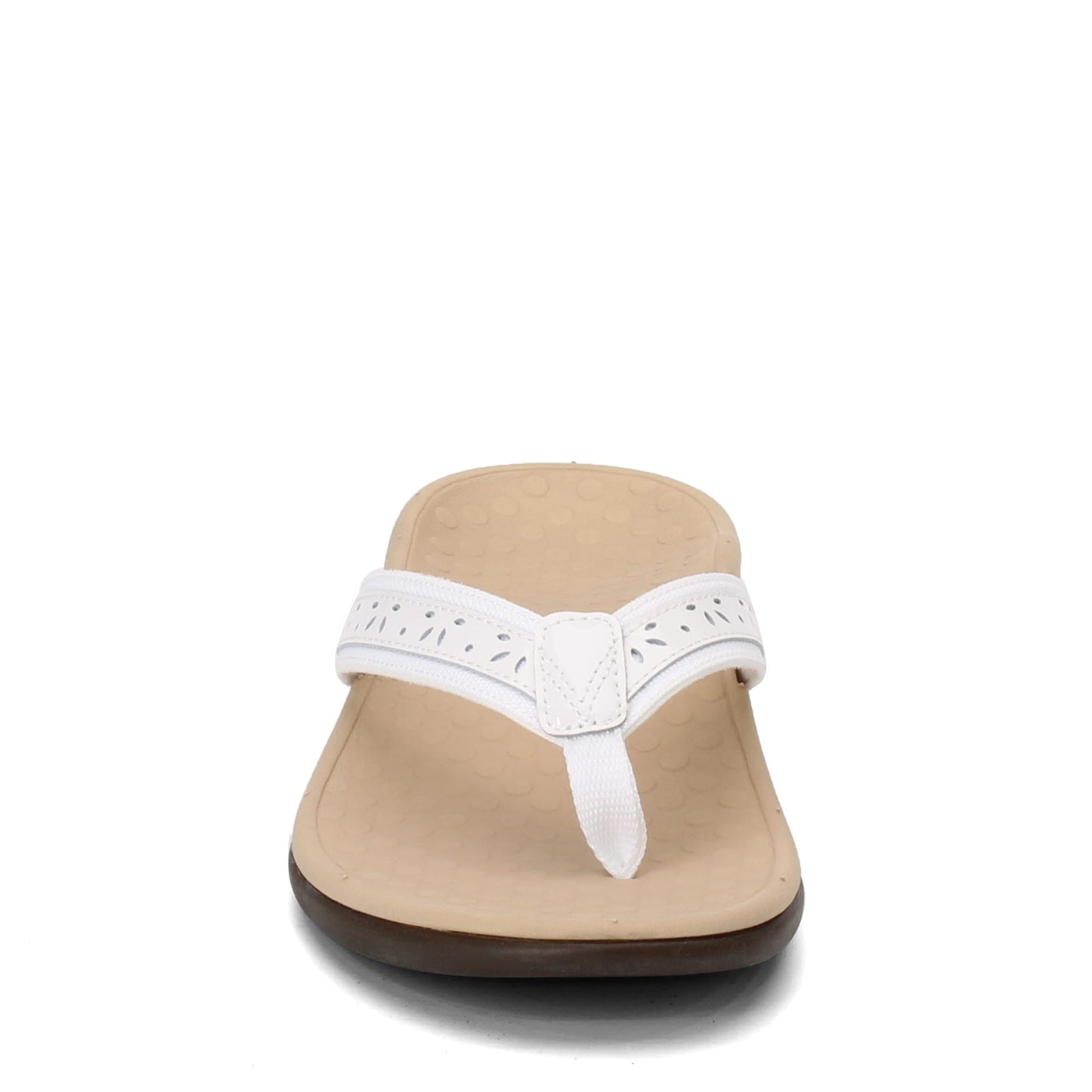 Peltz Shoes Women's Vionic Casandra Sandal WHITE CASANDRA-WHT
