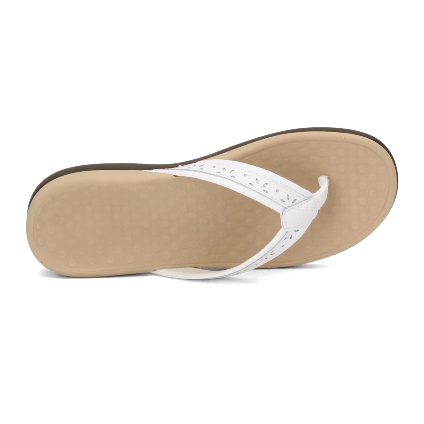 Peltz Shoes Women's Vionic Casandra Sandal WHITE CASANDRA-WHT