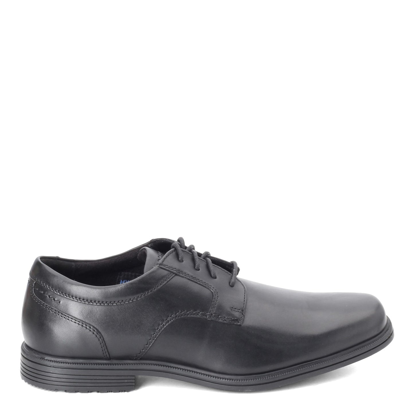 Peltz Shoes Men's Rockport Robinsyn Waterproof Plain Toe Oxford BLACK CI3077