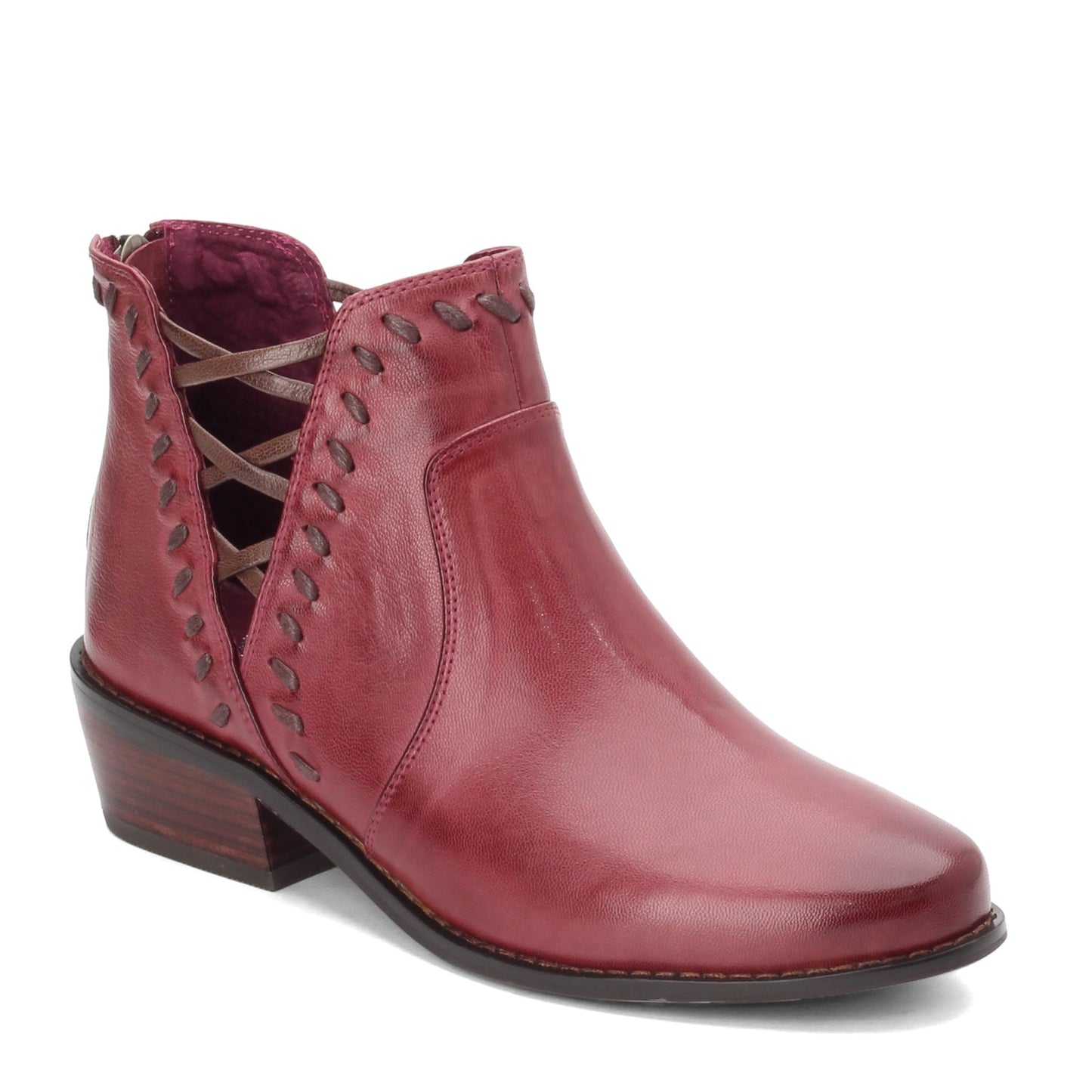 Peltz Shoes Women's Spring Step Coppola Boot Cabernet COPPOLA-CAB