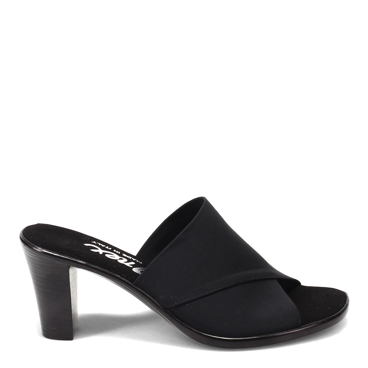 Peltz Shoes Women's Onex Crista Heeled Sandal BLACK CRISTA-BLACK