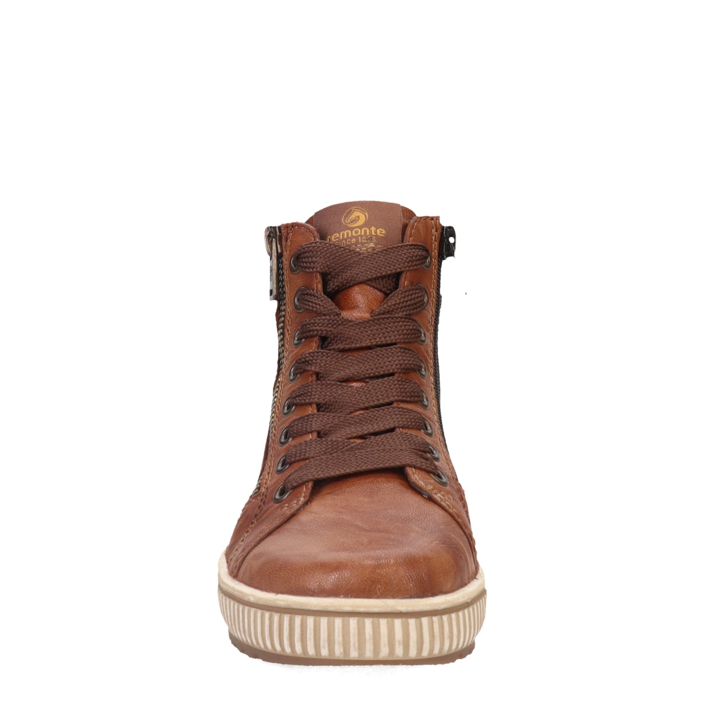Peltz Shoes Women's Remonte D0772 Maditta Sneaker BROWN D0772-22