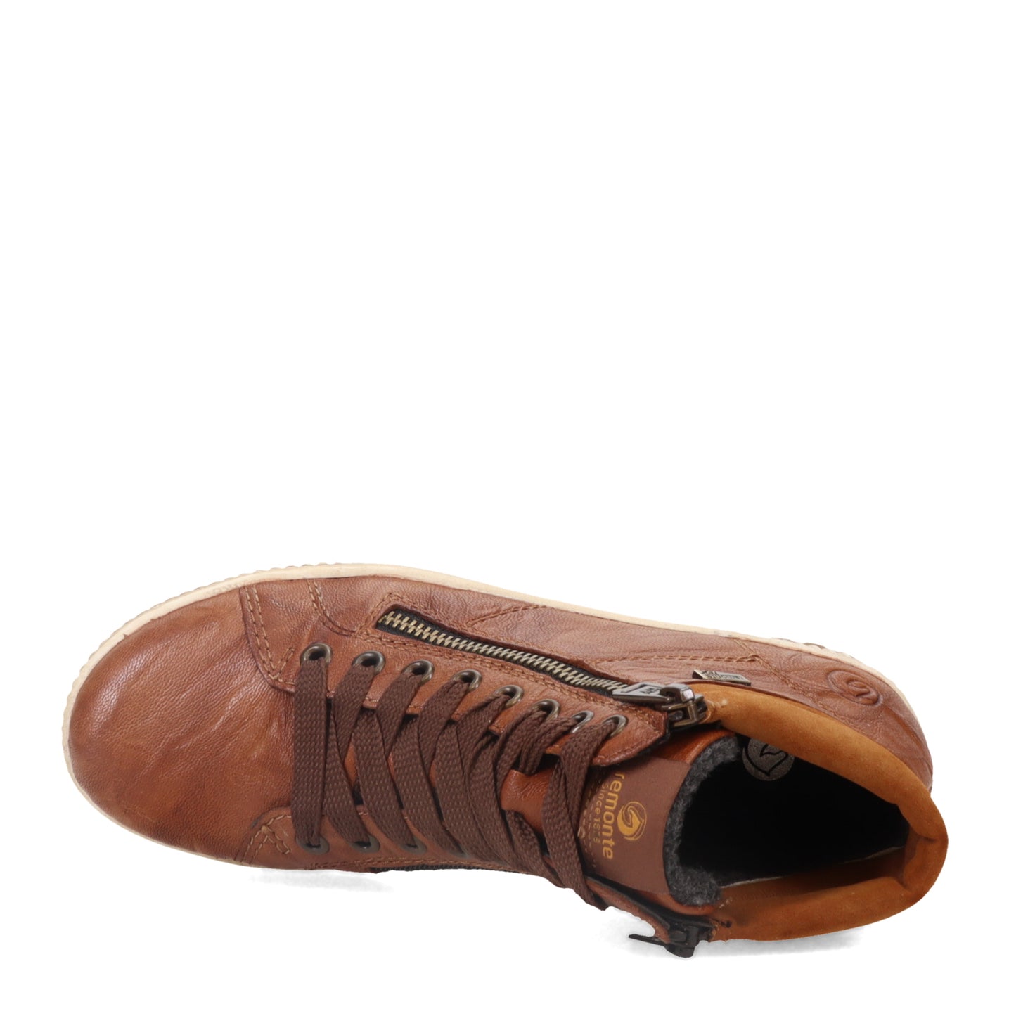 Peltz Shoes Women's Remonte D0772 Maditta Sneaker BROWN D0772-22