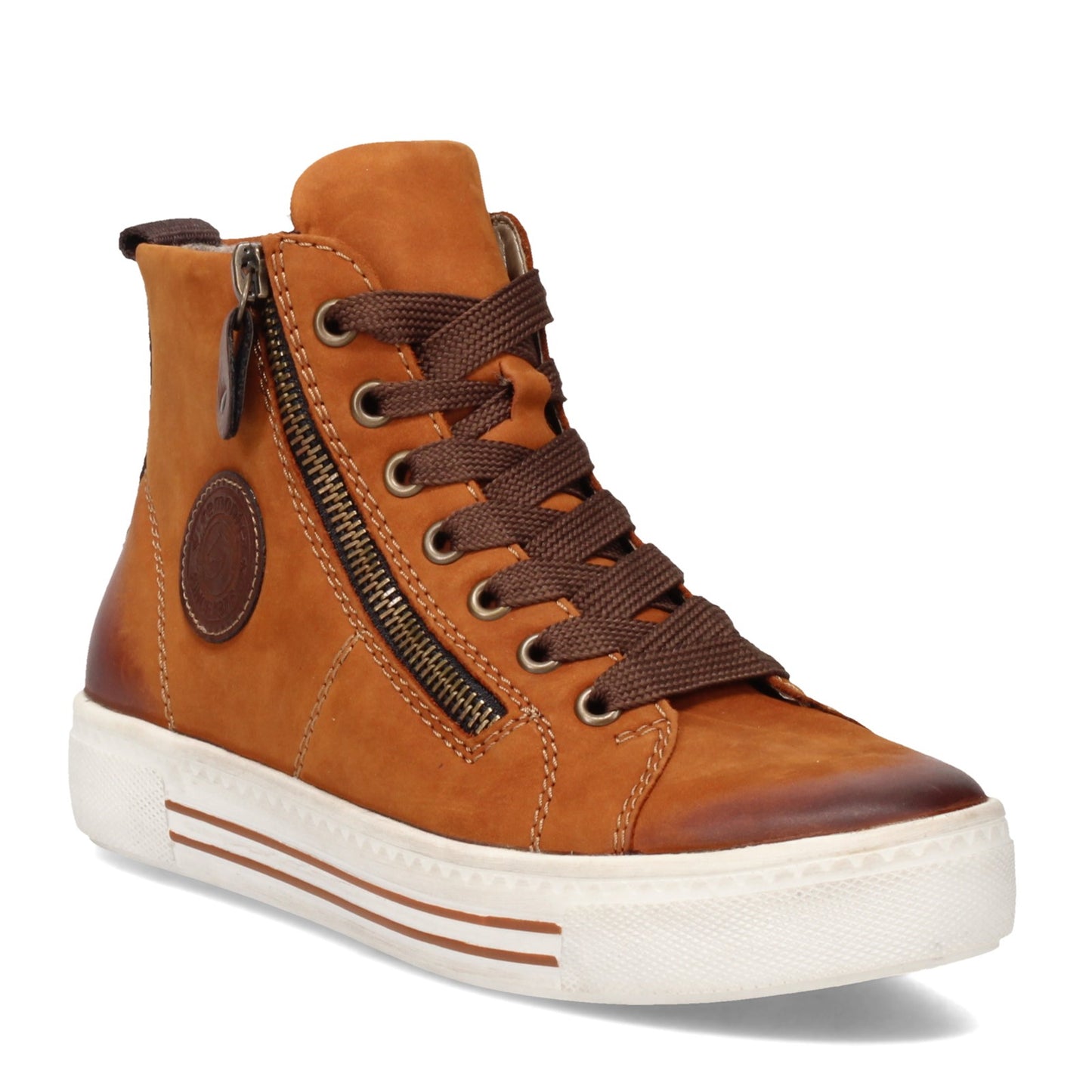 Peltz Shoes Women's Remonte D0972-45 Sneaker BROWN D0972-22